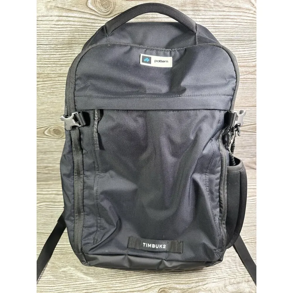 Timbuk2 Division Laptop Backpack Deluxe - Eco Black Deluxe Branded